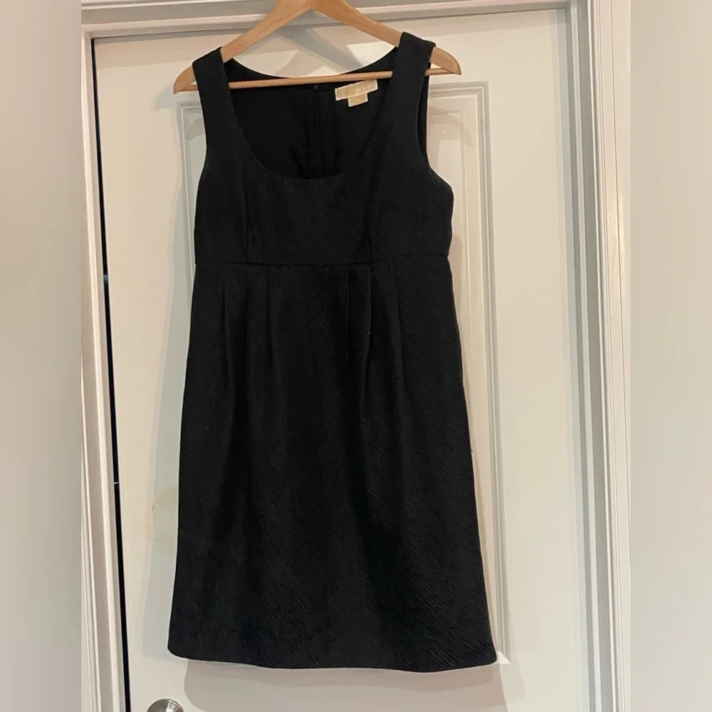 Michael Kors Elegant Black with elegant Sparkle Mini Dress with pockets